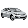 Hyundai Elantra 2006-2011 9"