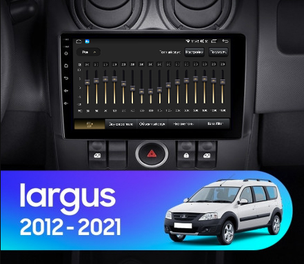 Магнитола Navi S 3+32Gb 9" для Lada Largus 2012-2021