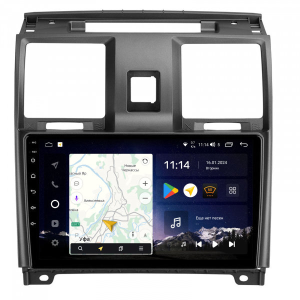 Магнитола Navi S Plus 4+64Gb 9" для UAZ Patriot 2012-2016