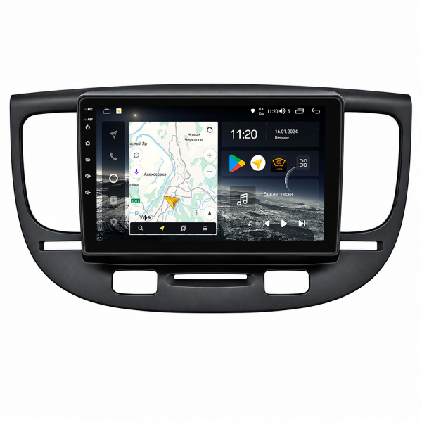 Магнитола Navi S Plus 4+32Gb 9" для Kia Rio 2 2009-2011