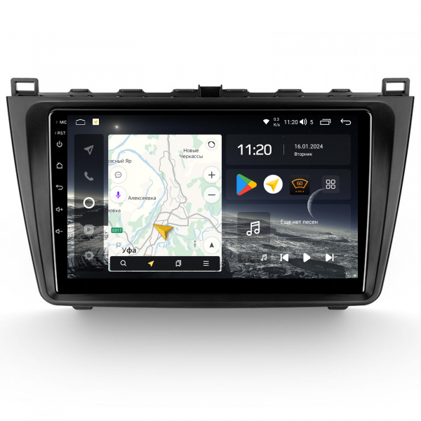 Магнитола Navi S Plus 2+32Gb 9" для Mazda 6 2007-2012