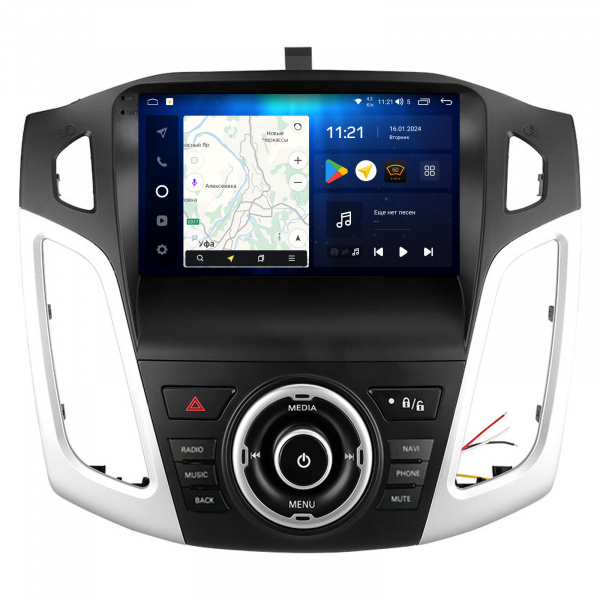 Магнитола Navi S Plus 6+128Gb 9" для Ford Focus 3 2011-2018