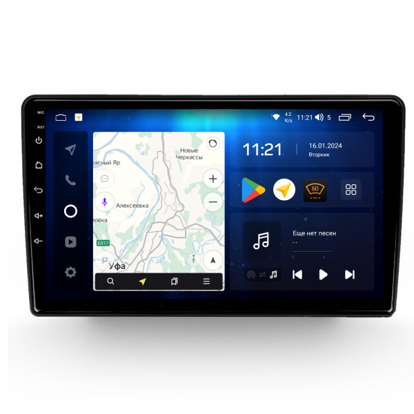 Магнитола Navi S Plus 6+128Gb 9" для Hyundai H1 2007-2015