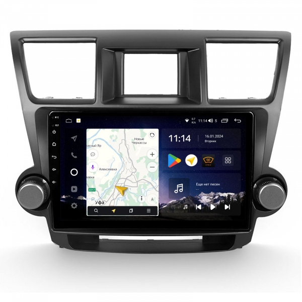 Магнитола Navi S Plus 4+64Gb 10" для Toyota Highlander 2007-2013