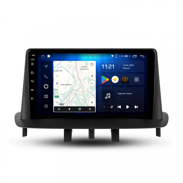 Магнитола Navi S Plus 6+128Gb 9" для Renault Megane/Fluence 2008-2014