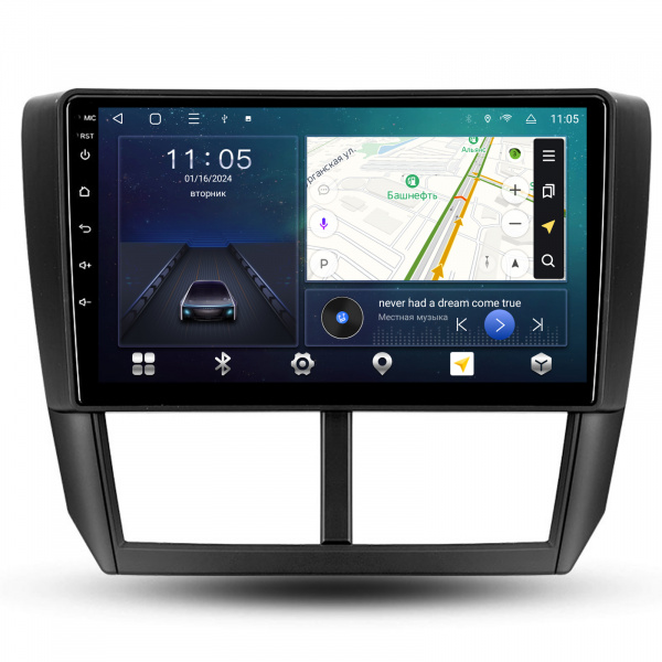 Магнитола Navi S 3+32Gb 9" для Subaru Impreza/Forester 2008-2013