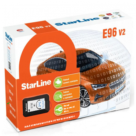 Автосигнализация StarLine E96 v2 BT GSM ECO 2CAN+4LIN