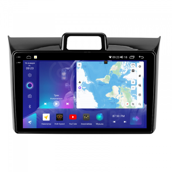 Магнитола на платформе Android Navi PRO 2K 4/64Gb 9" для Toyota Fielder 2012-2021