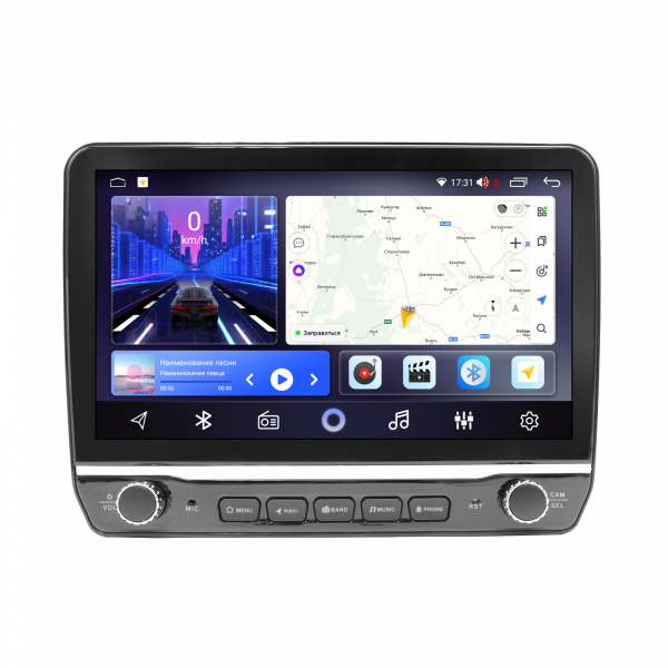 Магнитола Android NAVI S Plus Knob 4+64Gb 10"