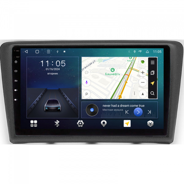 Магнитола Navi S 3+32Gb 9" для Skoda Rapid 2012-2019