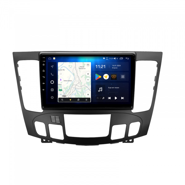 Магнитола Navi S Plus 6+128Gb 9" для Hyundai Sonata 2008-2010 "F2" Climate