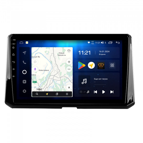 Магнитола Navi S Plus 6+128Gb 10" для Toyota Corolla 2021-2024