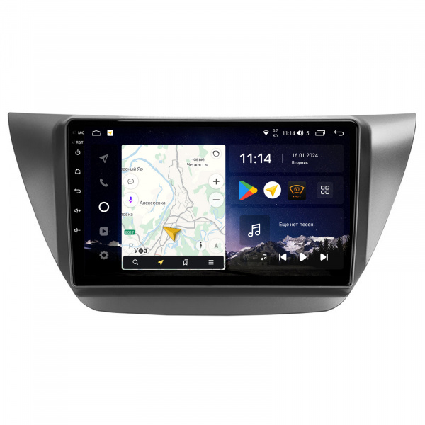 Магнитола Navi S Plus 4+64Gb 9" для Mitsubishi Lancer 9 2000-2009