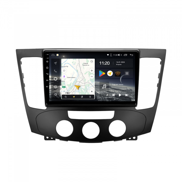 Магнитола Navi S Plus 2+32Gb 9" для Hyundai Sonata 2008-2010 "F1" A/C