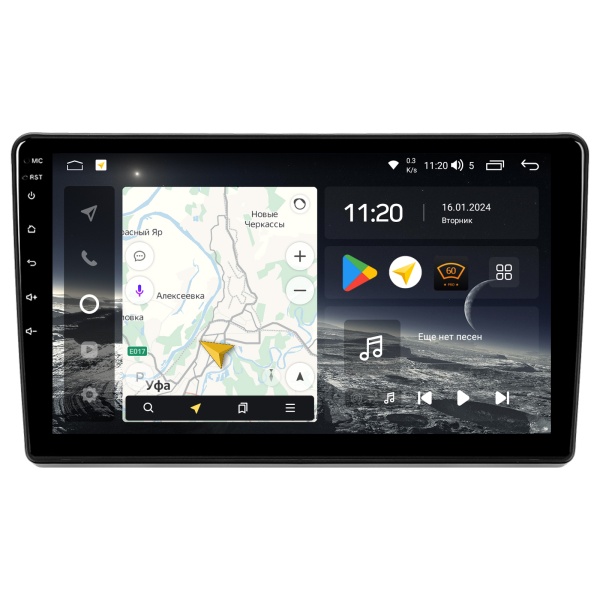 Магнитола Navi S Plus 4+32Gb 9" для Lada Granta 2011-2017