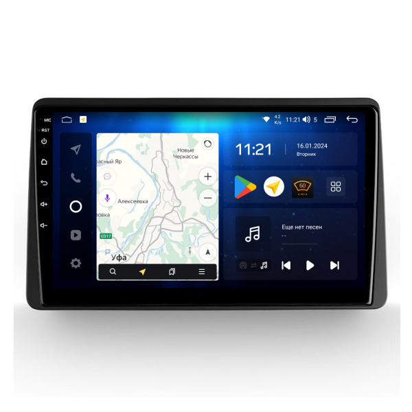 Магнитола Navi S Plus 6+128Gb 10" для Renault Duster/Arkana 2019-2024