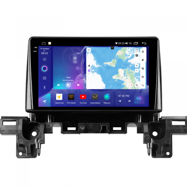 Магнитола на платформе Android Navi PRO 2K 4/64Gb 9" для Mazda CX-5 2021-2023