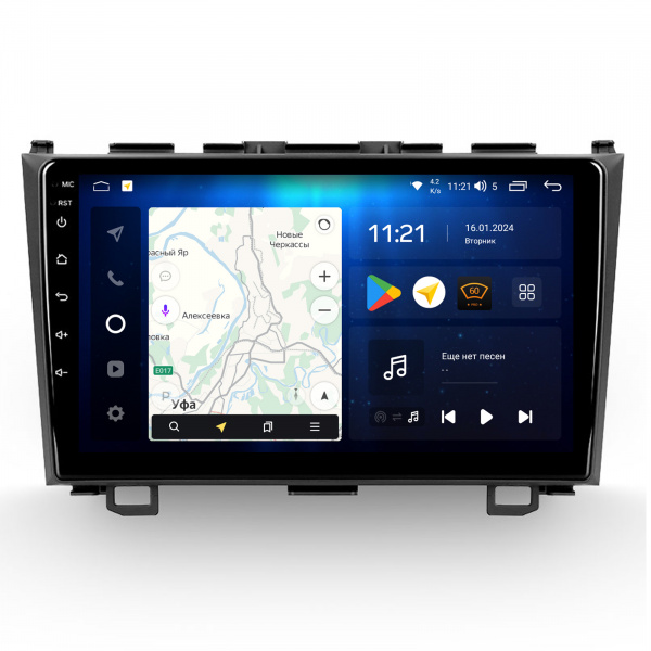 Магнитола Navi S Plus 6+128Gb 9" для Honda CR-V 2006-2012