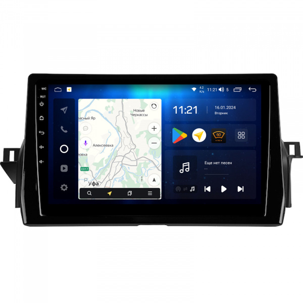 Магнитола Navi S Plus 6+128Gb 10" для Toyota Camry 2021-2024