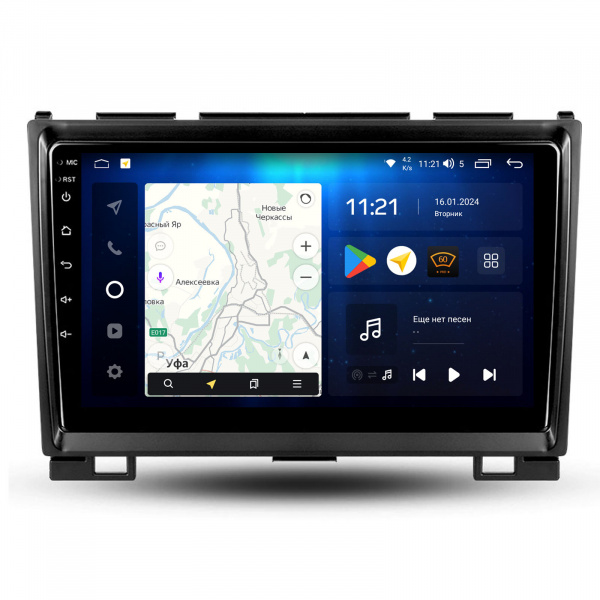 Магнитола Navi S Plus 6+128Gb 9" для GREAT WALL Haval H3/H5 2011-2016