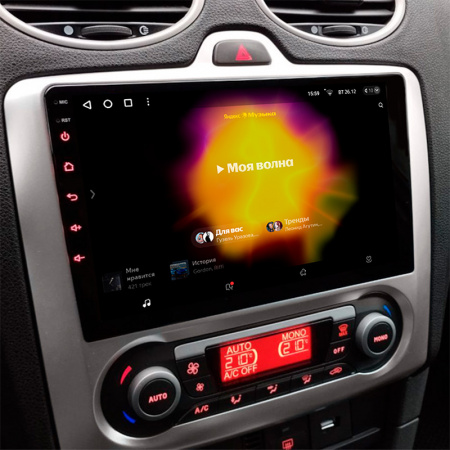Магнитола на платформе Android Navi PRO 2K 4/64Gb 9" для Ford Focus 2005-2011 Climate