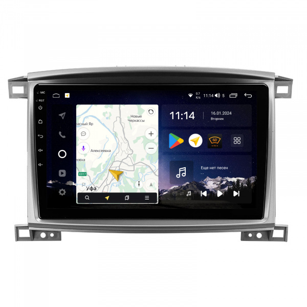 Магнитола Navi S Plus 4+64Gb 10" для Toyota Land Cruiser 100 2002-2007  "Type-B"