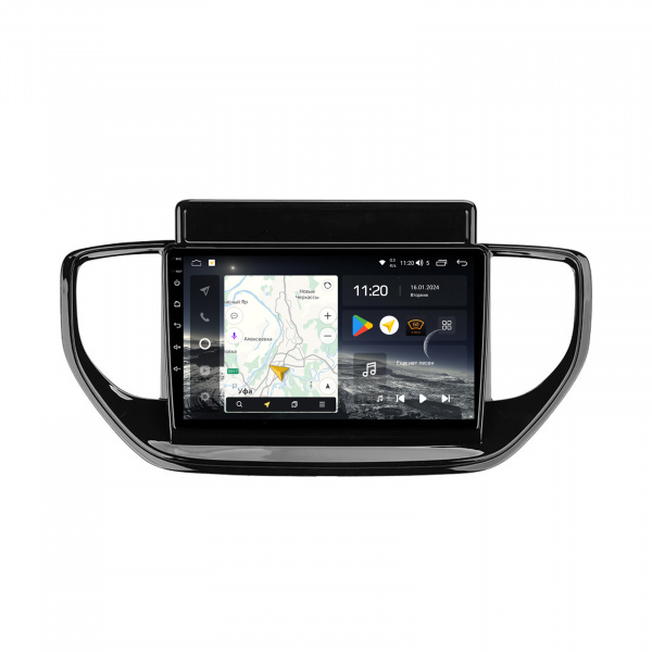 Магнитола Navi S Plus 4+32Gb 9" для Hyundai Solaris 2021-2024