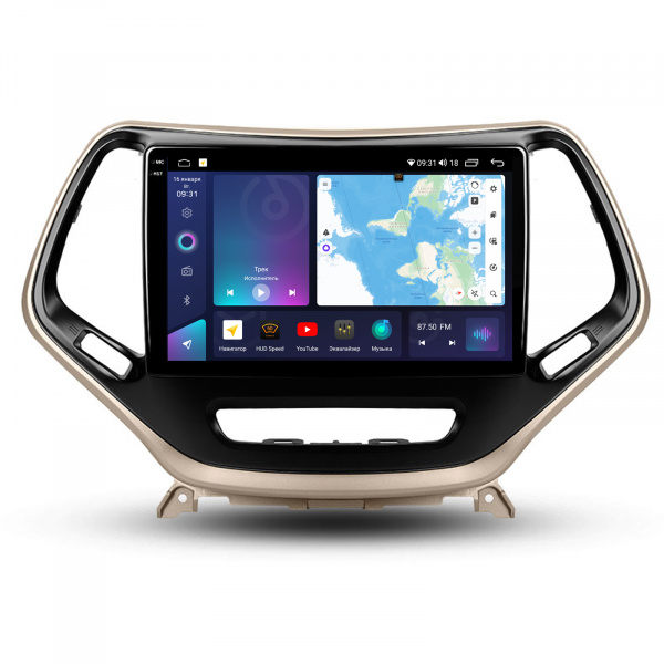 Магнитола на платформе Android Navi PRO 2K 4/32Gb 10" для Jeep Cherokee 5 2013-2024