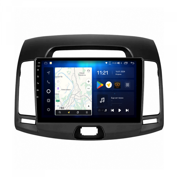 Магнитола NAVI S Plus 6+128Gb 9" для Hyundai Elantra 2006-2011