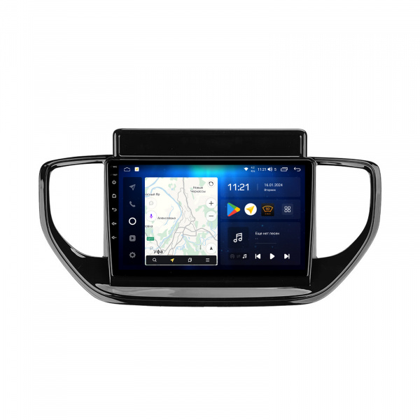 Магнитола Navi S Plus 6+128Gb 9" для Hyundai Solaris 2021-2024