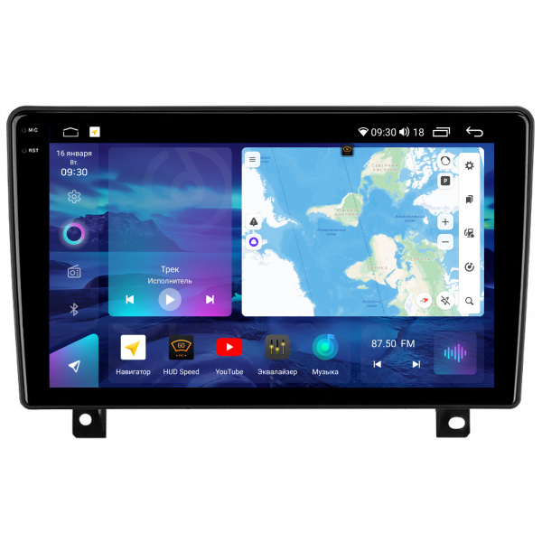 Магнитола на платформе Android Navi PRO 2K 6/128Gb 9" для Opel Astra H 2006-2014