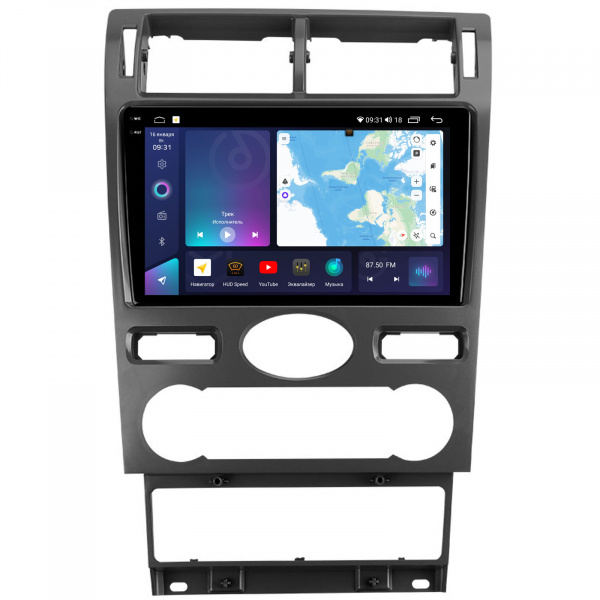 Магнитола на платформе Android Navi PRO 2K 4/32Gb 9" для Ford Mondeo 2000-2007