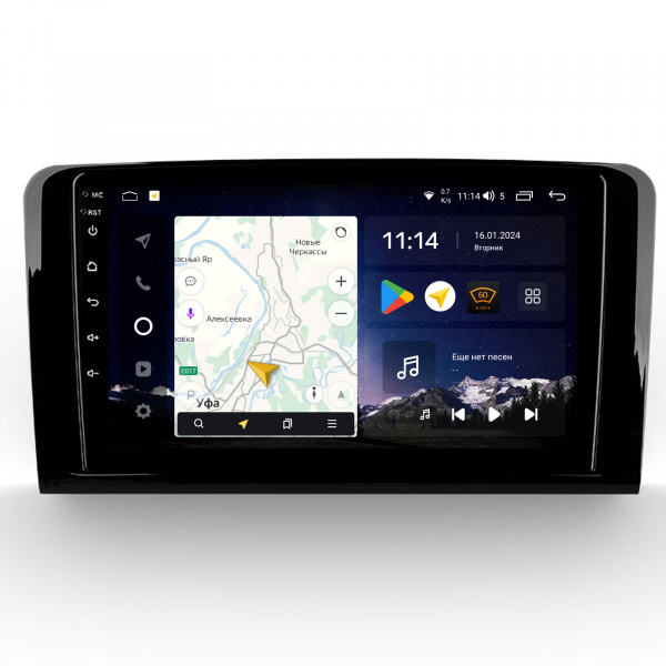 Магнитола Navi S Plus 4+64Gb 9" для Mercedes ML/GL 2005-2009