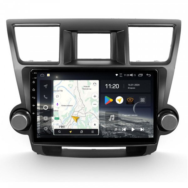 Магнитола Navi S Plus 2+32Gb 10" для Toyota Highlander 2007-2013