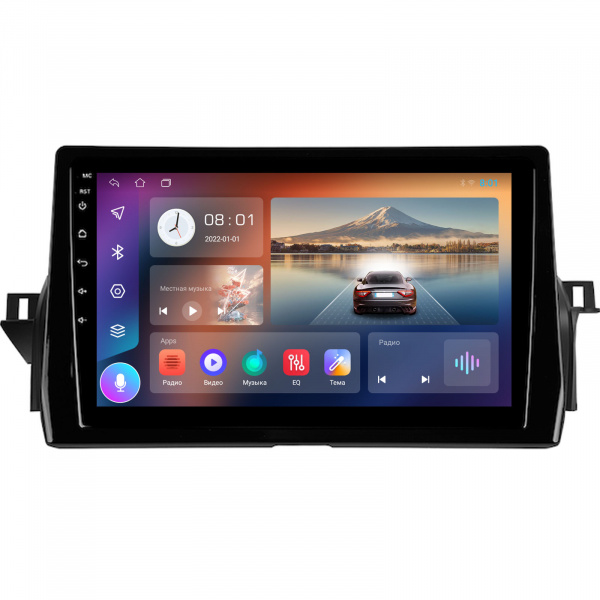 Магнитола NAVI LITE 1+32Gb 10" для Toyota Camry 2021-2024