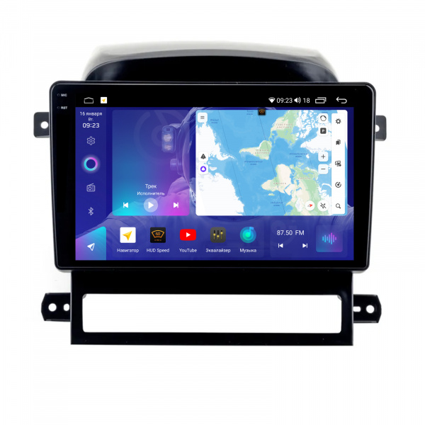 Магнитола на платформе Android Navi PRO 2K 4/64Gb 9" для Chevrolet Captiva 2006-2011