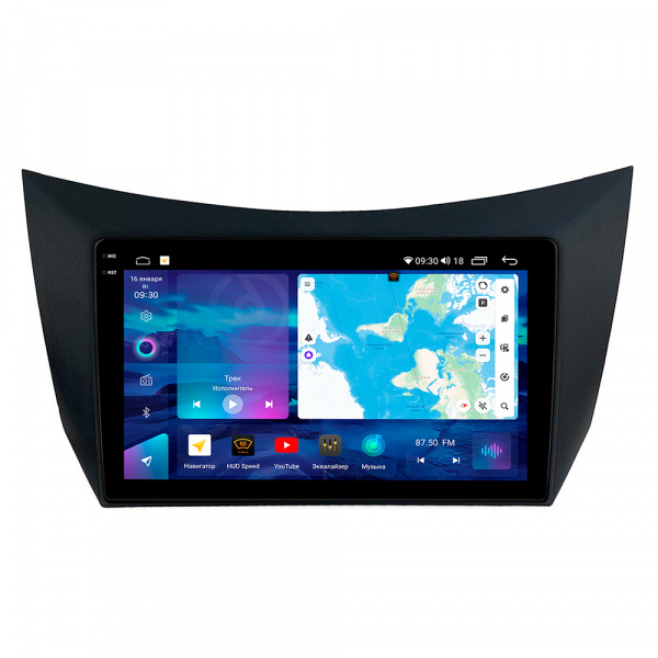 Магнитола на платформе Android Navi PRO 2K 6/128Gb 9" для Lifan 320, Smily 2008-2014