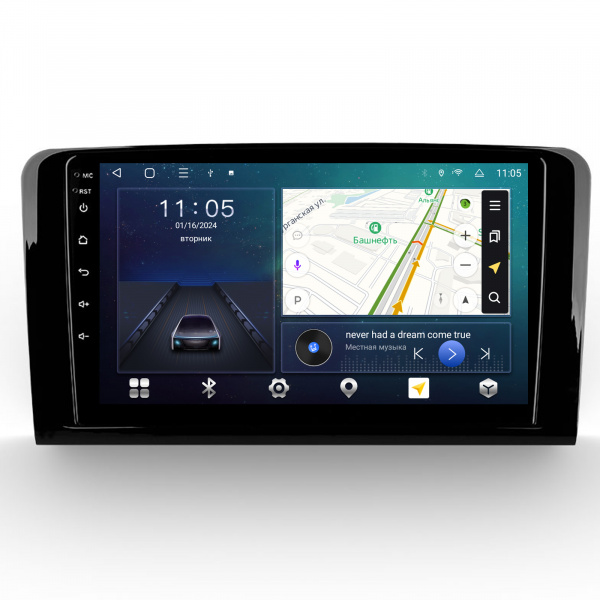 Магнитола Navi S 2+32Gb 9" для Mercedes ML/GL 2005-2009