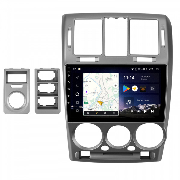 Магнитола Navi S Plus 4+64Gb 9" для Hyundai Getz 2002-2011