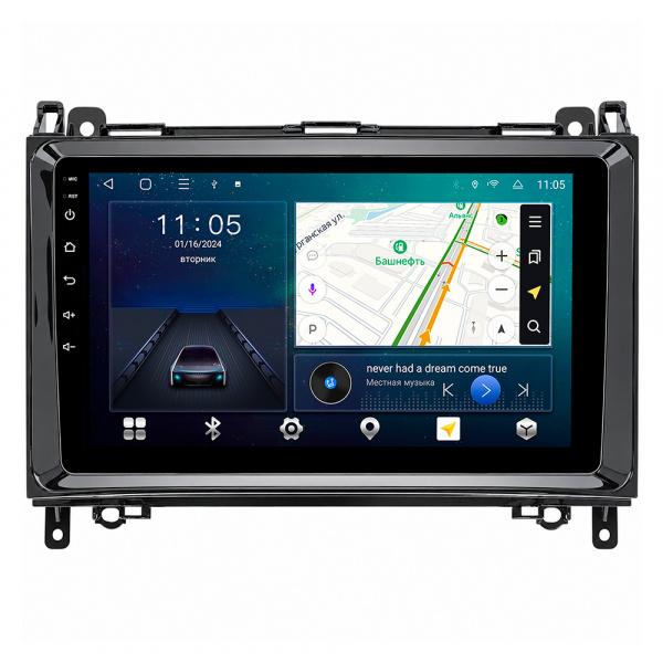 Магнитола NAVI S 2+64Gb 10" Mercedes Benz Vito/Viano/Sprinter 2005-2011