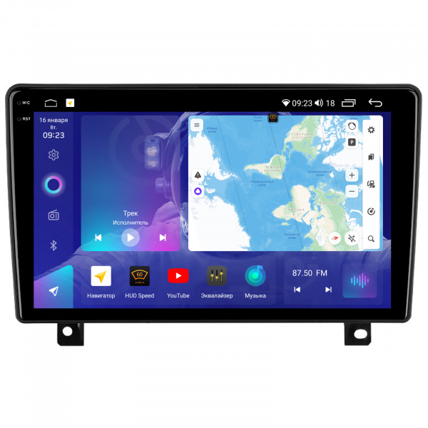 Магнитола на платформе Android Navi PRO 2K 4/64Gb 9" для Opel Astra H 2006-2014