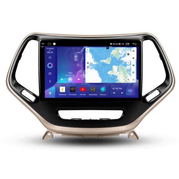 Магнитола на платформе Android Navi PRO 2K 4/64Gb 10" для Jeep Cherokee 5 2013-2024