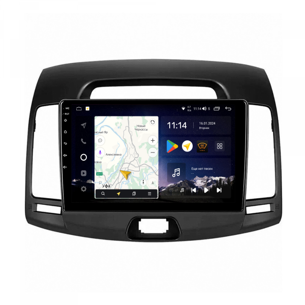 Магнитола NAVI S Plus 4+64Gb 9" для Hyundai Elantra 2006-2011