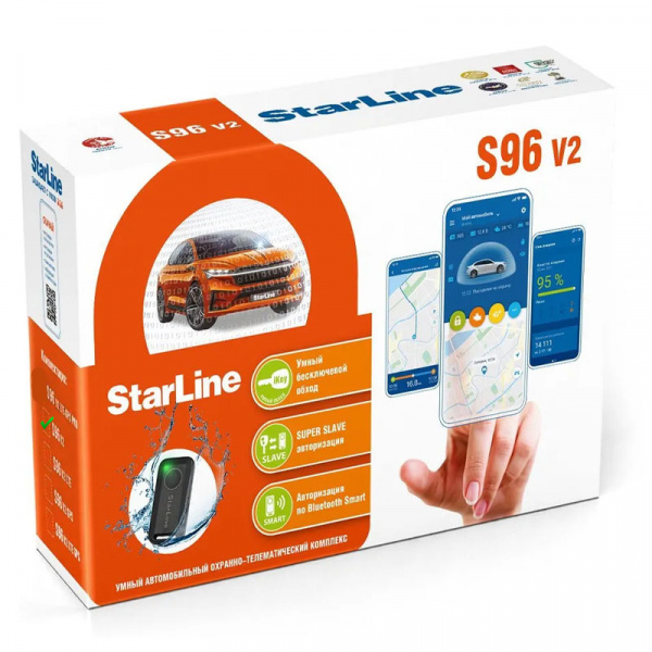 Автосигнализация StarLine S96 v2 BT GSM 2CAN+4LIN