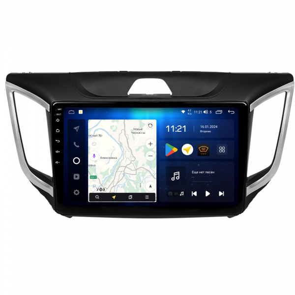 Магнитола Navi S Plus 6+128Gb 10"  для Hyundai Creta 2014-2019