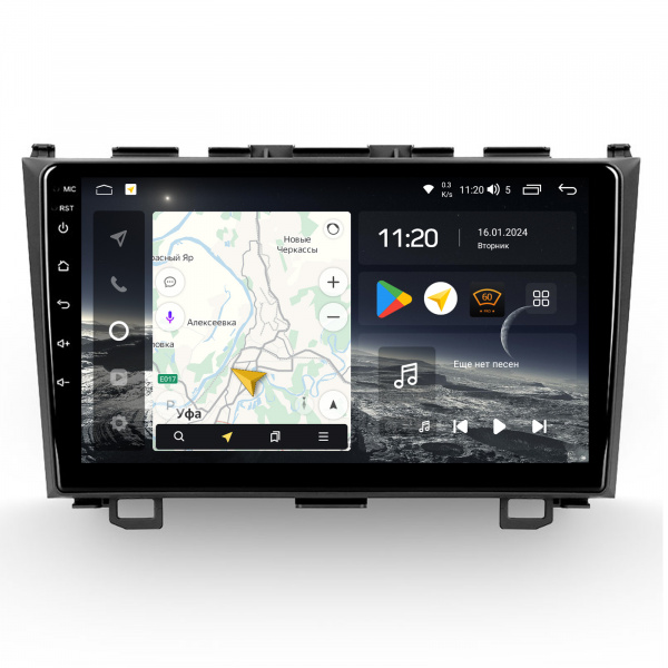 Магнитола Navi S Plus 4+32Gb 9" для Honda CR-V 2006-2012