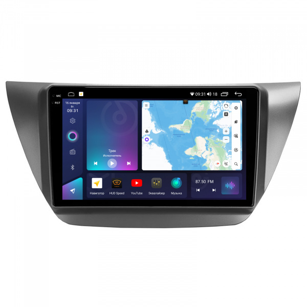 Магнитола на платформе Android Navi PRO 2K 4/32Gb 9" для Mitsubishi Lancer 9 2000-2009