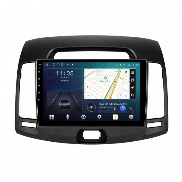Магнитола NAVI S 4+64Gb 9" для Hyundai Elantra 2006-2011