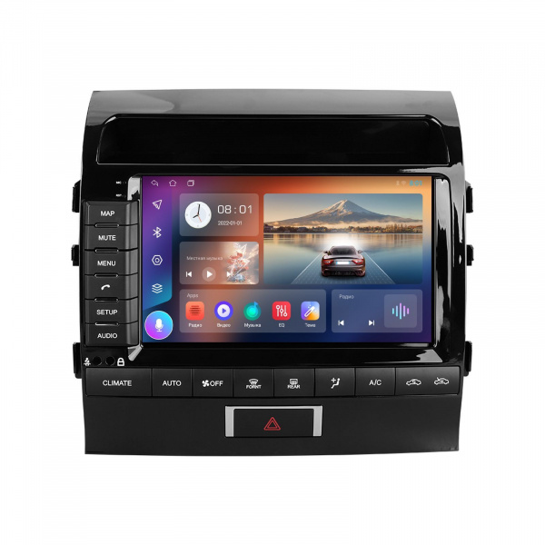 Магнитола NAVI LITE 2+64Gb 9" для Toyota Land Cruiser 200 2007-2015 Type-A