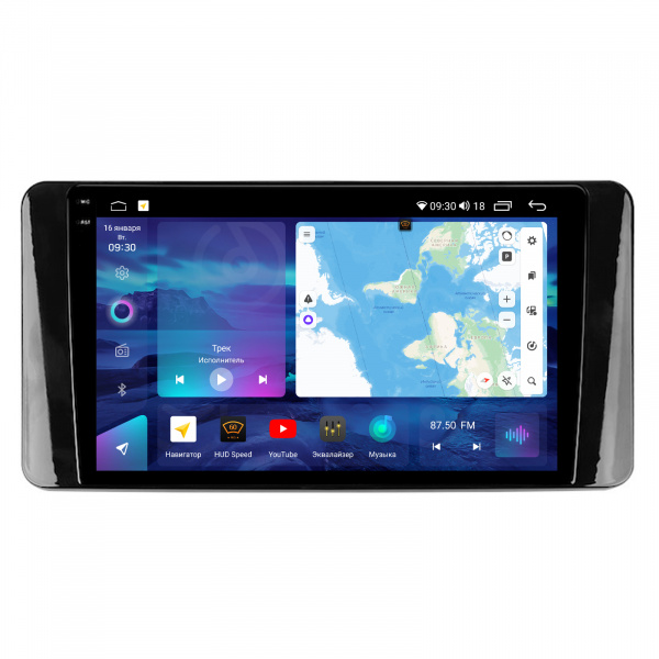 Магнитола на платформе Android Navi PRO 2K 6/128Gb 10" для Volkswagen Polo 2020-2024